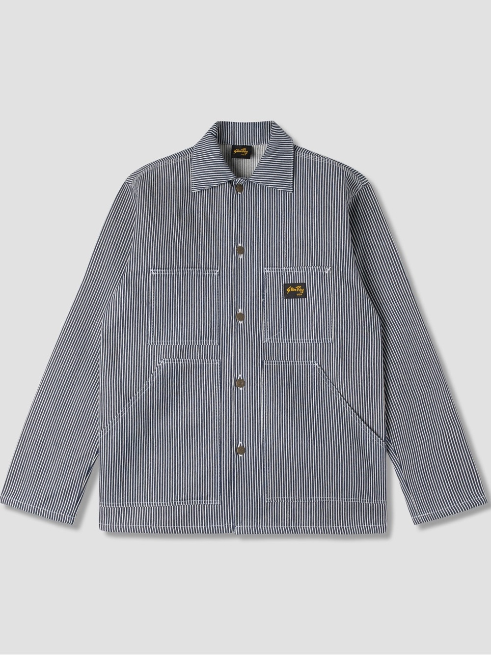 Stan Ray Shop Jacket in Hickory Stripe